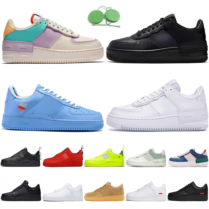 

2021 Forces Low Running Shoes Men Tropical Twist Pistachio Frost Unisex one Skateboard Triple White Black Brown Women Airs High Jogging Trai