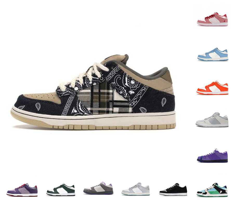 

2021 SB Sean Cliver shadow Chunky mens casual shoes Travis Scotts viotech plum panda pigeon StrangeLove Low Team Green men women running sneakers, Please contact us