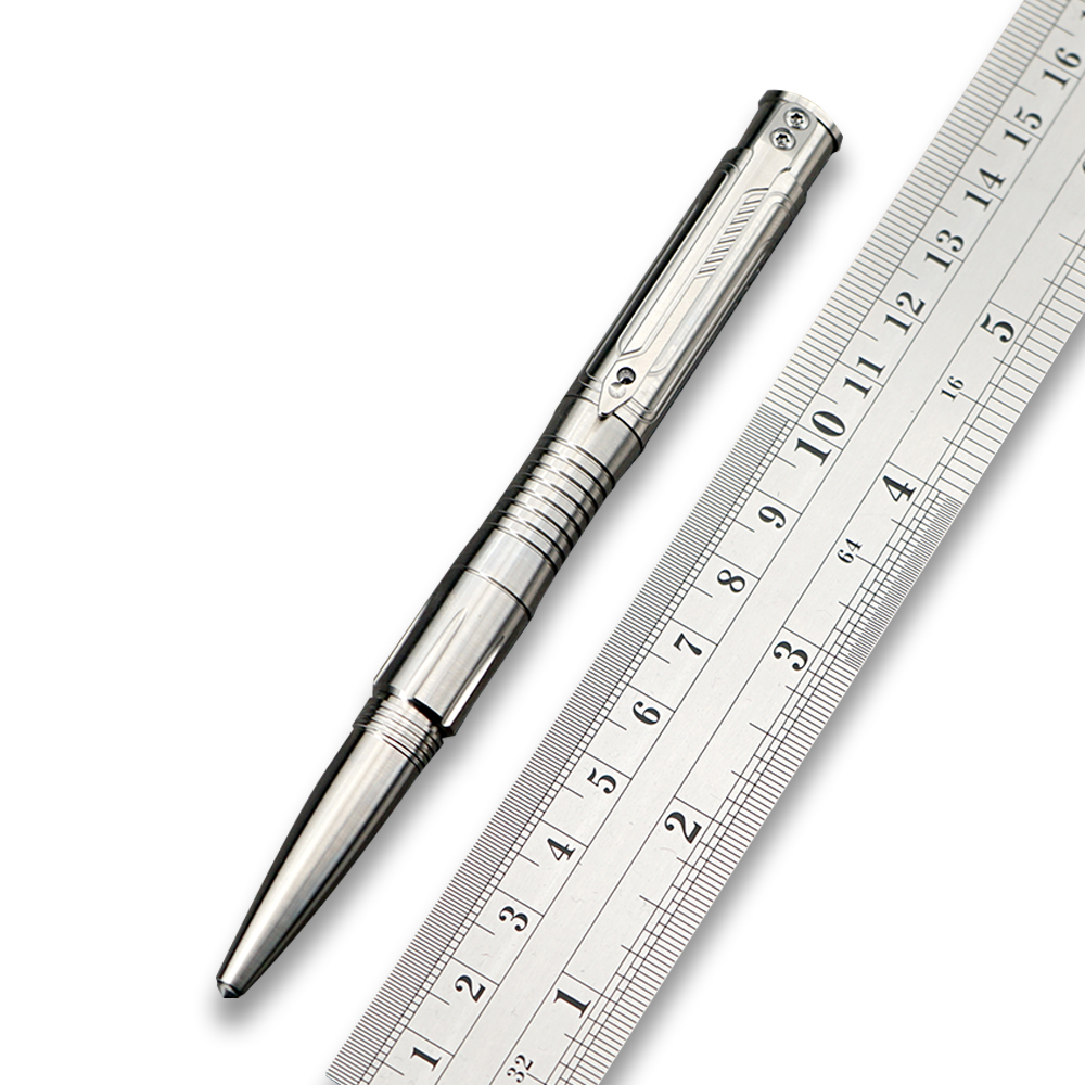 TWOSUN TC4 Titanium Alloy Tactical PenSelf Defense Writing Office Pocket Outdoor EDC Tool Broken Window Pen TS-PEN25-image-698806838