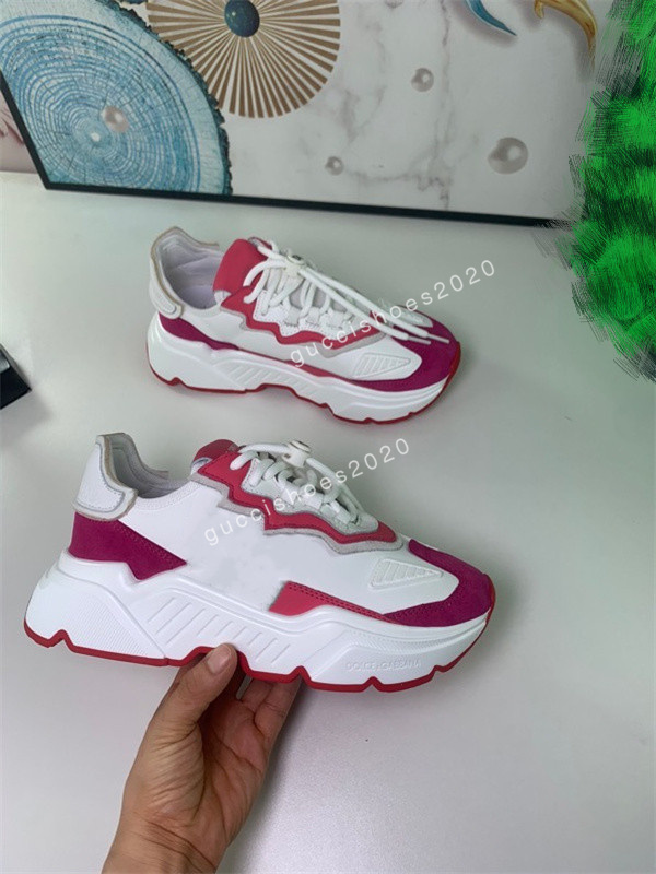 

Highest Quality Designer Knitting Casual Shoes Luxury Women Leather Lace Up Platform Oversized Sole Sneakers Spend size35-46, 02