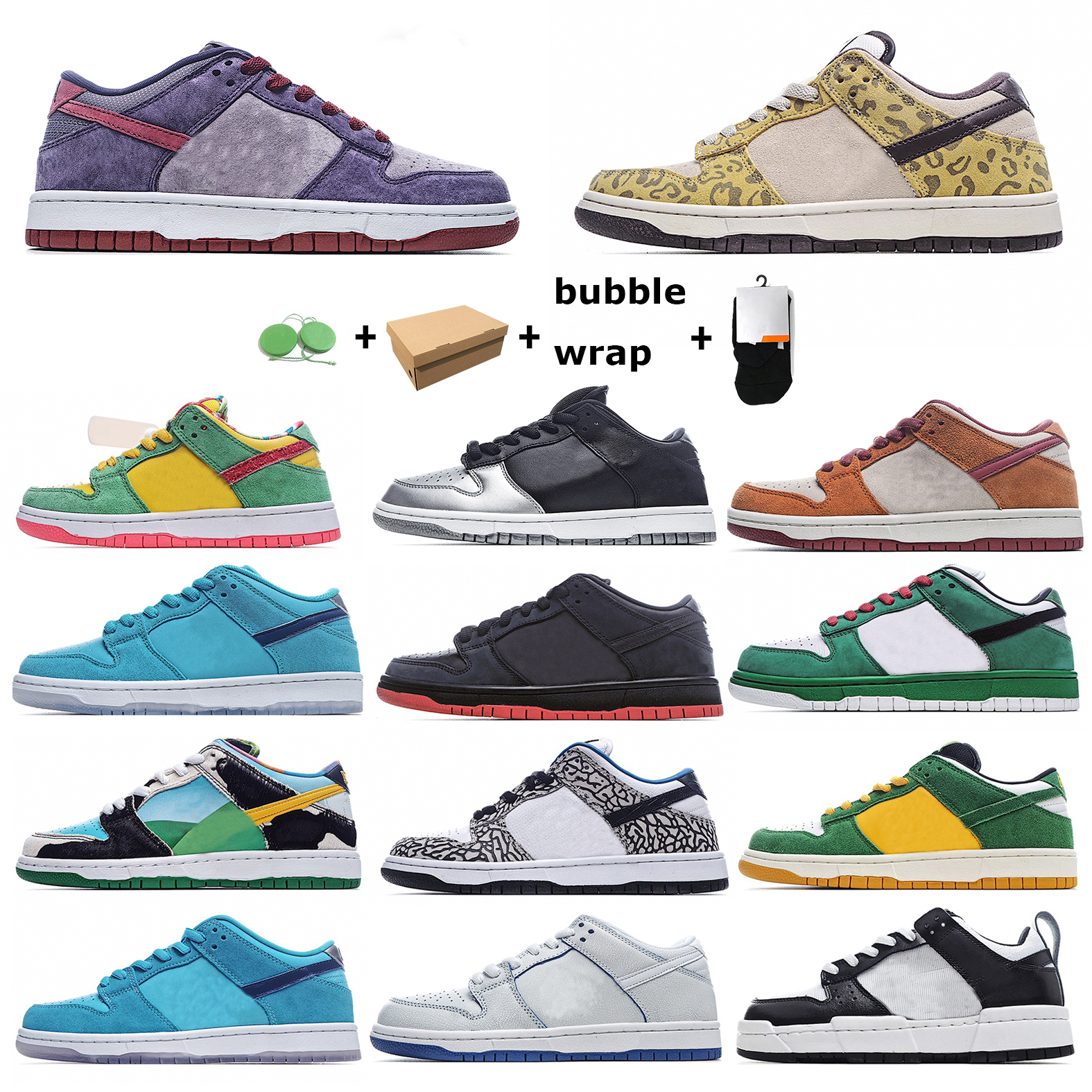 

sport trainers basketball shoes retro sneaker for Men Women Casual footwear Streetwear UNC hyper blue black white Orange Pearl Green Glow, Accessories