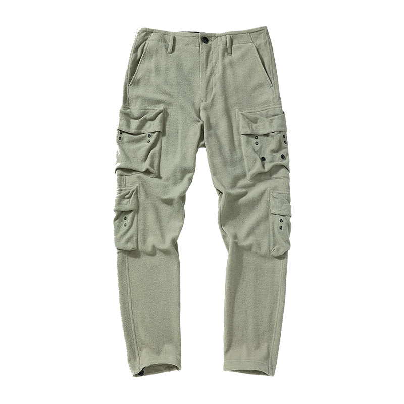 

autumn Pocket Spring Multi summer and sportswear pants Street badge loose men's jogging suit outdoor function straight tube leisure style FF72, New black-2923