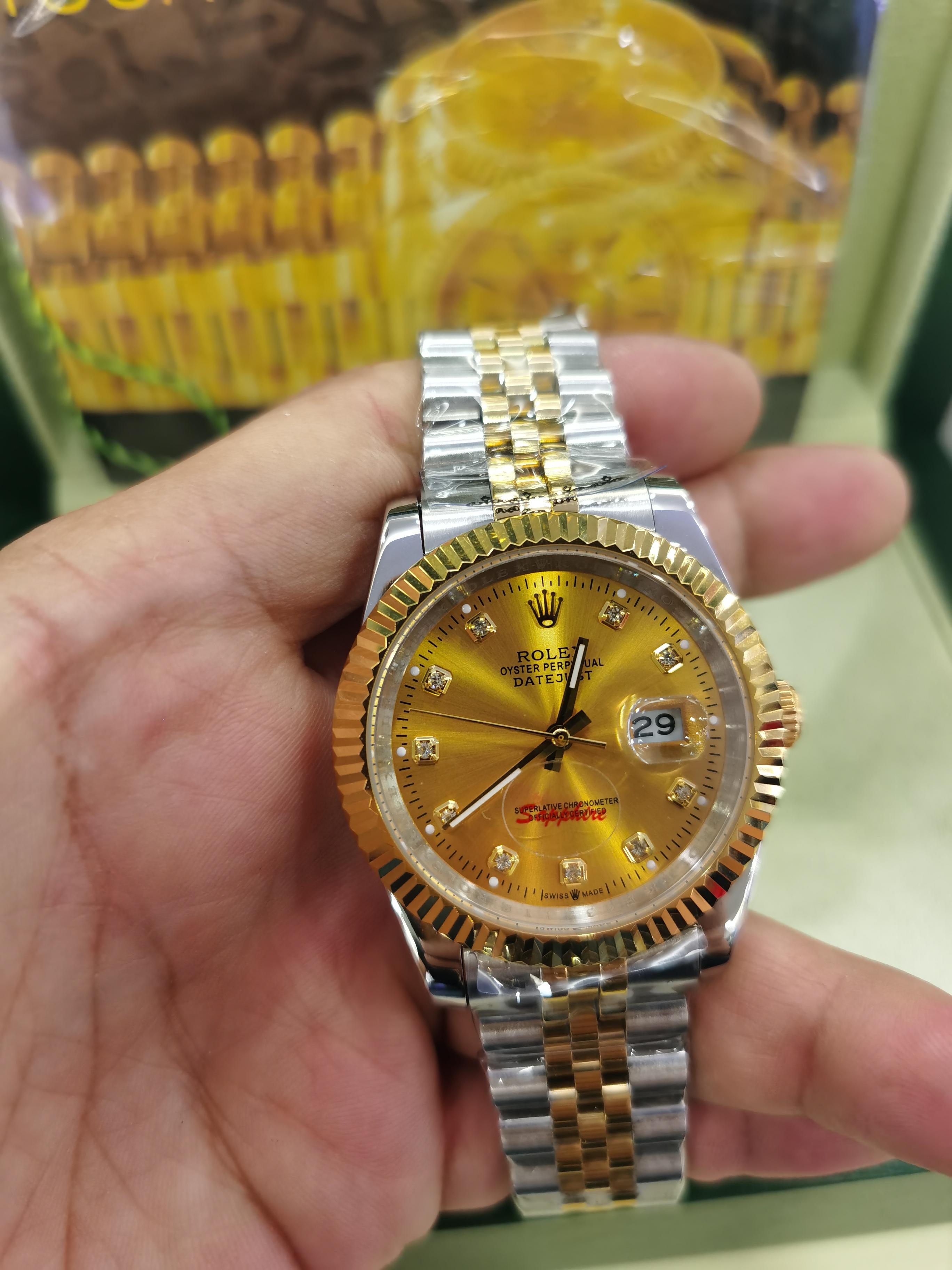 

With original box High Quality Watch 41mm 36mm 31mm 26mm President Datejust 116334 Sapphire Glass Asia 2813 Movement Mechanical Automatic Me, Slivery;brown