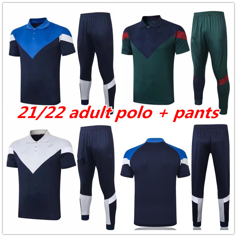 

2021 2022 Italie de Rossi Bonucci manches courtes Polo Chemise Soccer Tracksuit 21 22 Italy adult football Training suit