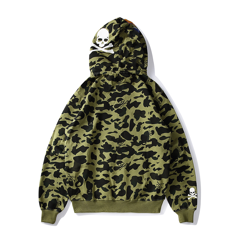 

winter hoody men womens jacket Camo Shark mouth Hoodie sweatshirt head Jackets hoodies sweatshirts sweats printed hooded pullover warm print coat women, Look other product