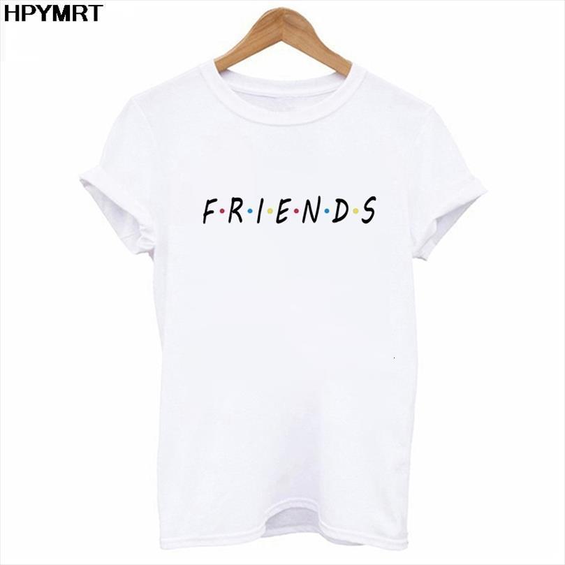 

summer friends letter print men t shirts and women womens short sleeve korean style female casual harajuku tee clothing, White;black