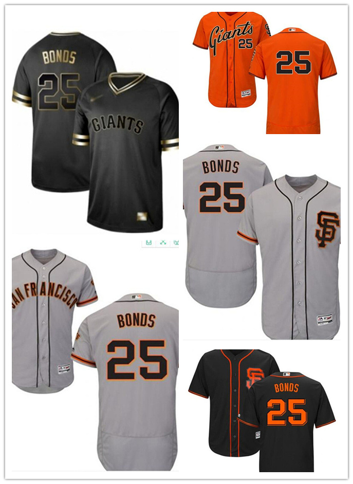 

men women youth Barry 25 Bonds jerseys SanFranciscoGiant Replica Blue Alternate Cool Base Baseball Wear, Blue;black