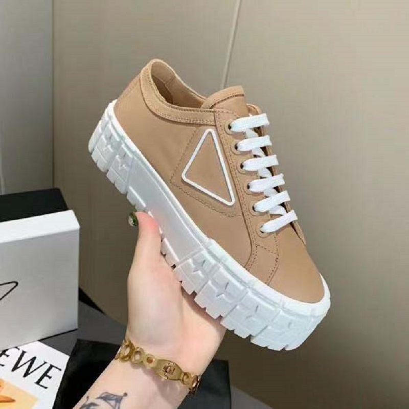 

Classics Women Espadrilles heighten Sneakers Designer shoes Canvas and Real Lambskin Loafers two tone cap toe Fashion casual shoe by home011 07, Box