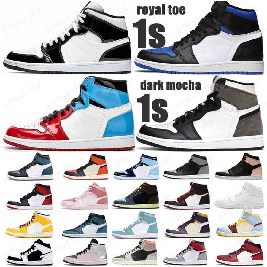 

basketball shoes 1s Obsidian UNC Fearless PHANTOM TURBO GREEN 1 Backboard PHANTOM GYM RED sneaker trainer 36-46, 26