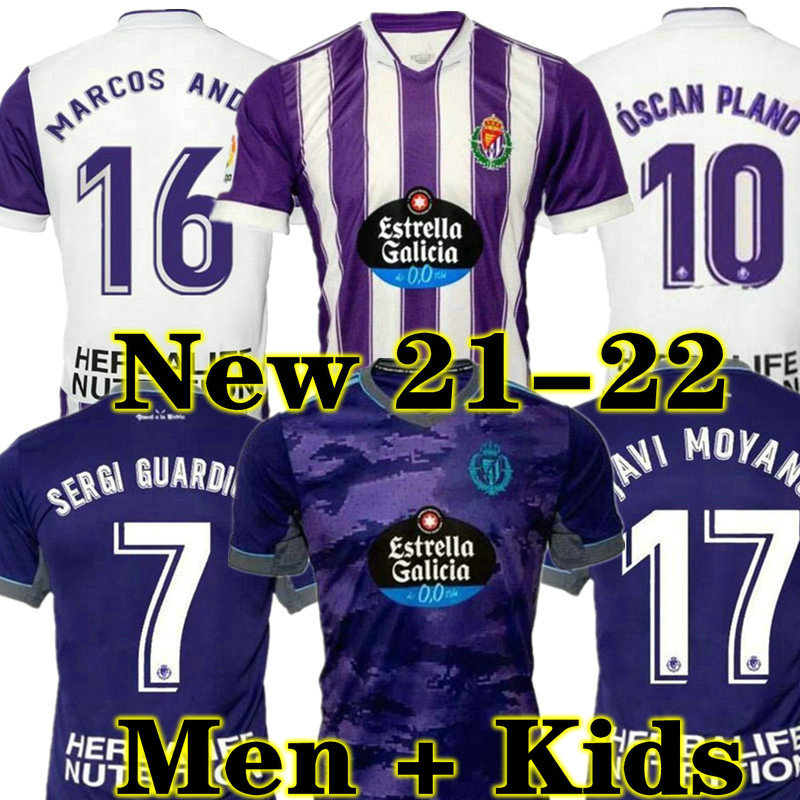 

Real Valladolid WEISSMAN soccer jerseys 2021 22 SERGI GUARDIOLA CAMISETA MARCOS ANDRÉ ÓSCAR PLANO Football Shirt Kit R.ALCARAZ TONI VILLA L.OLAZA FEDE S. maillots de foot, 20 21 home