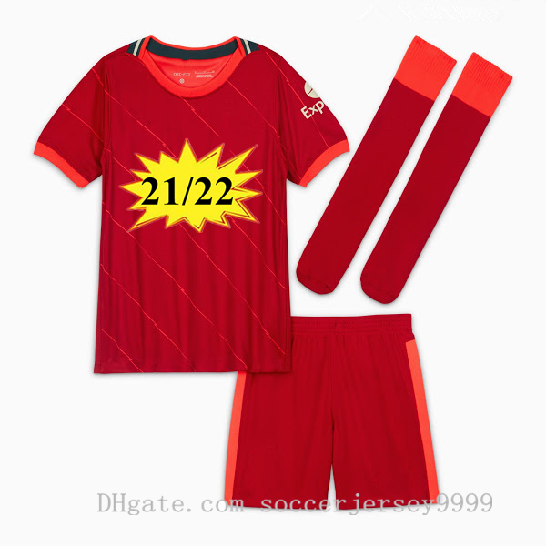 

Men kids Player fans version 20 21 22 football kits home away third soccer jersey 2021 maillot de foot Camisola Futebol football shirt sets, Black