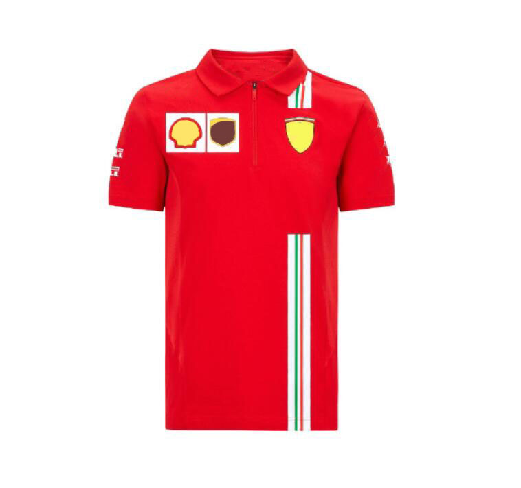 

F1 Formula One racing suit Polo short-sleeved car team overalls summer T-shirt
