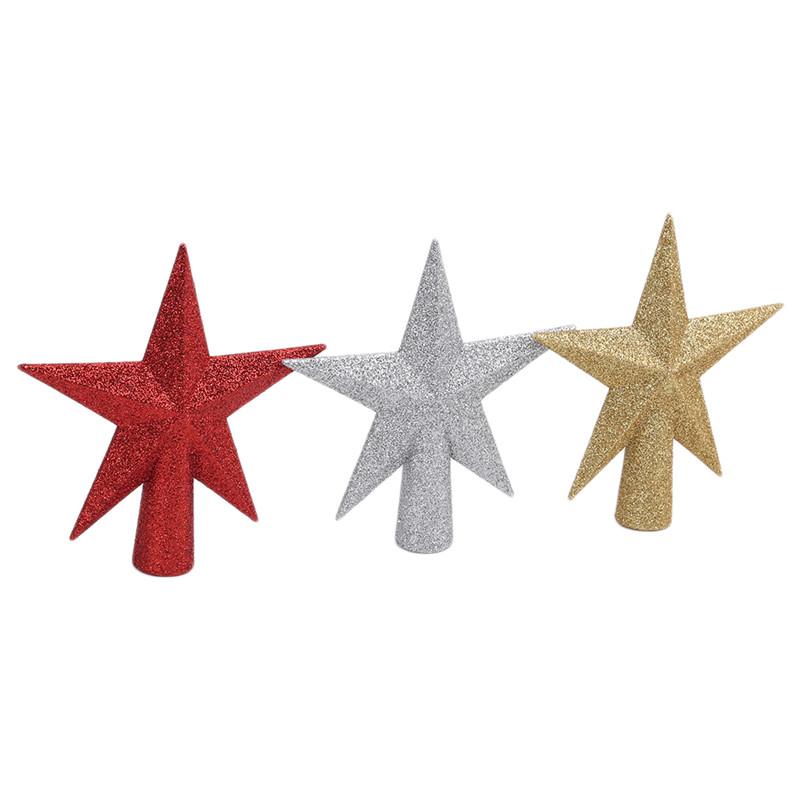 

Christmas Decorations Tree Top Stars Accessories 3 Colors