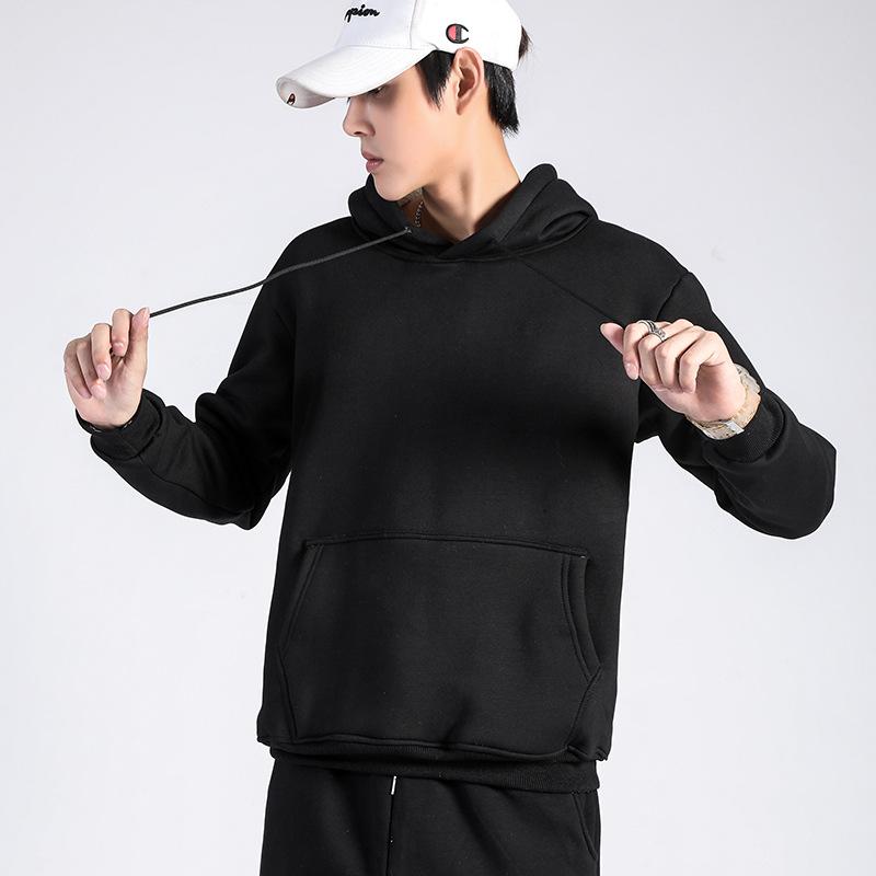 

Men's Hoodies & Sweatshirts Wholesale Street Fashion Men Oversized Custom Print Pullover Heavy Hoodie