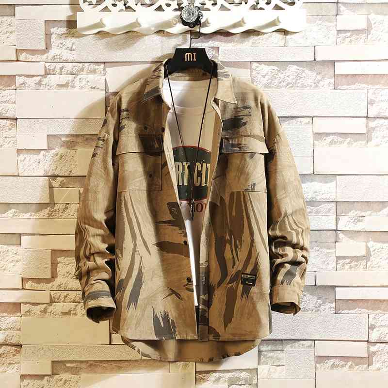 

Jacket Large Men's camouflage jacket 318, Black