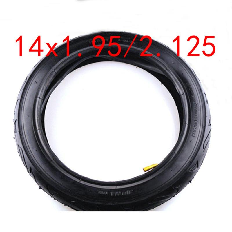 

Motorcycle Wheels & Tires 14x1.95/2.125 Inner Tire For E-bike Tyre Antiskid Electric Bicycle