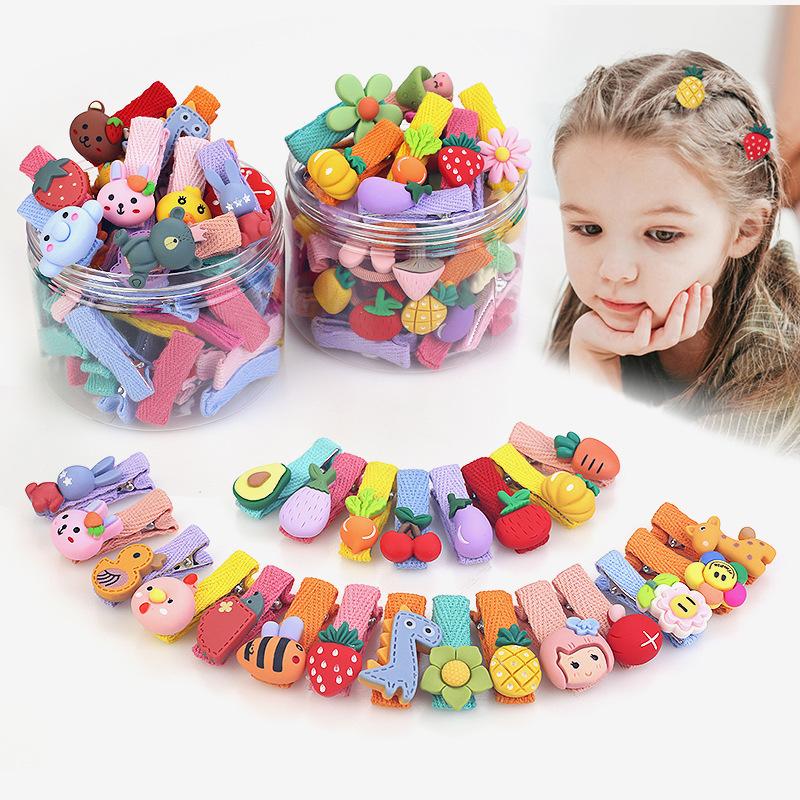 

Hair Accessories Children's Clips, Baby Girls, Accessories, Side Set, Princess Girls' Small Clips, Slivery;white