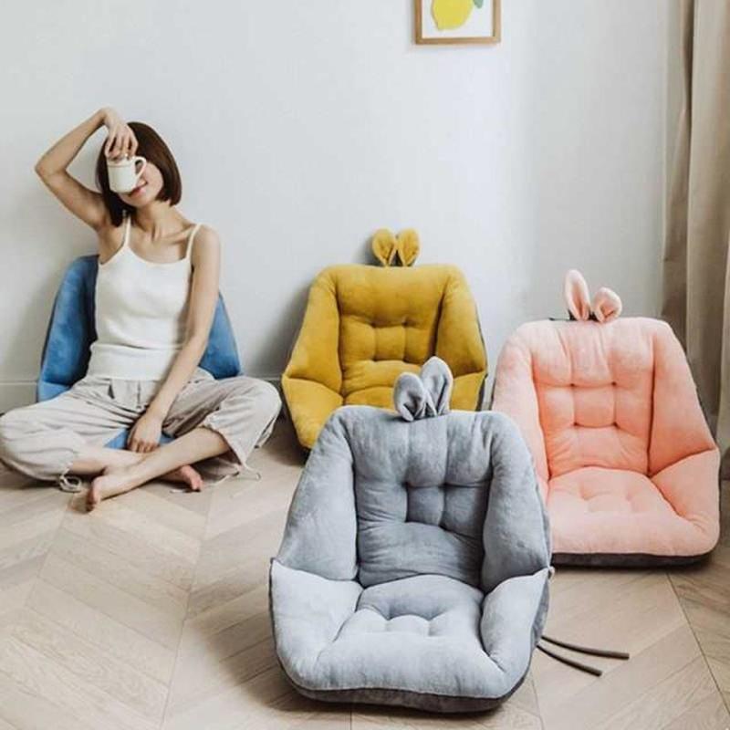 

Cushion/Decorative Pillow Comfort Semi-Enclosed One Seat Cushion For Office Chair Pain Relief Sciatica Bleacher Seats With Backs And ZM807, Gray