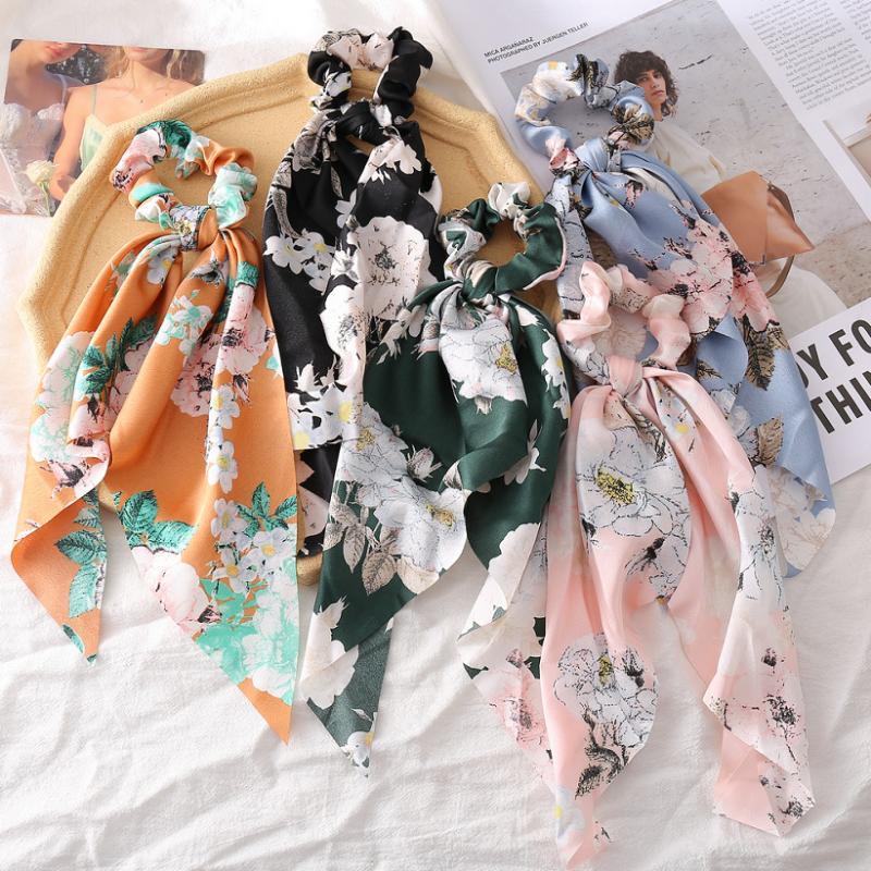 

Hair Clips & Barrettes Streamer Silk Scarf Headband For Women Retro Printing Circle Head Rope Fashion Bride Headpiece Accessories Jewelry, Golden;silver