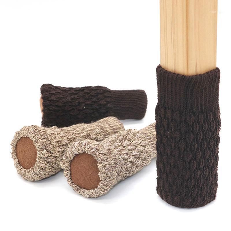 

Knitted Chair Foot Cover Non-Slip Table Noise Reduction Covers