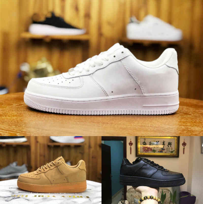 

Wholesale 2022 New Designers Outdoor FORCES Men Low Skateboard Shoes Cheap One Unisex 1 Knit Euro Airs High Women All White Black Wheat Sports Sneakers T669, Please contact us