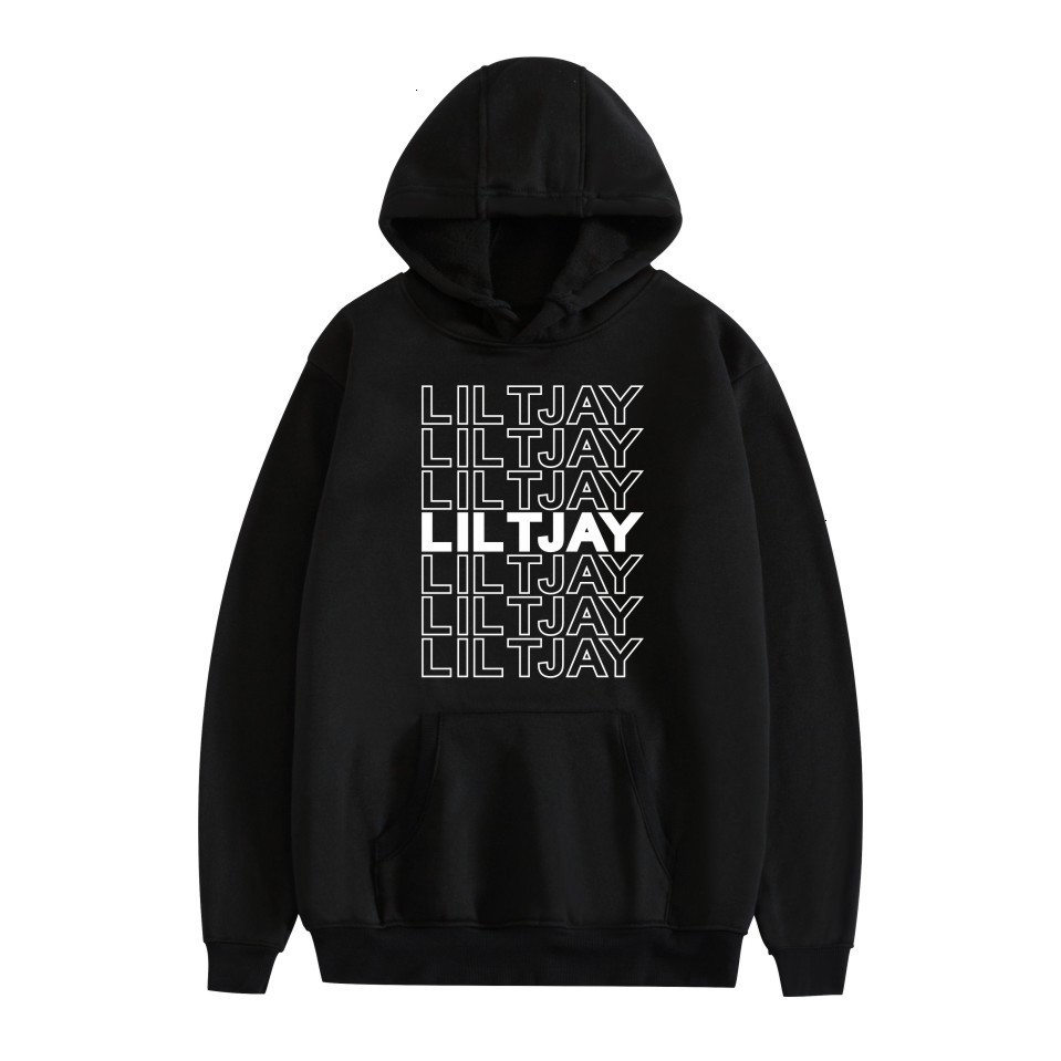 

Luxury high-end brand sweatshirts Tjay Casual Trend Printed Hooded Sweater, Grey a