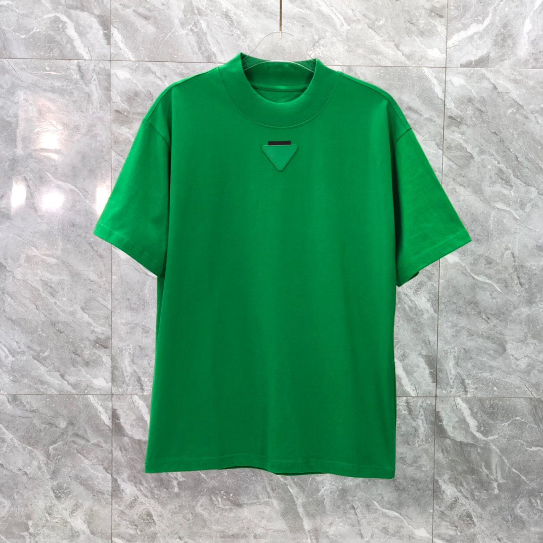 

2020ss spring and summer new high grade cotton printing short sleeve round neck panel T-Shirt Size: m--xl-xxl-xxxl Color: black white nn32bc8f