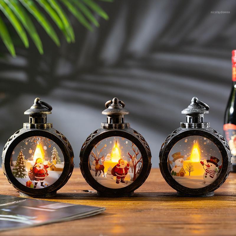 

Christmas Decorations Year Gifts Lantern Snowman Santa Lights Tree Decoration Ornaments Garland For Home