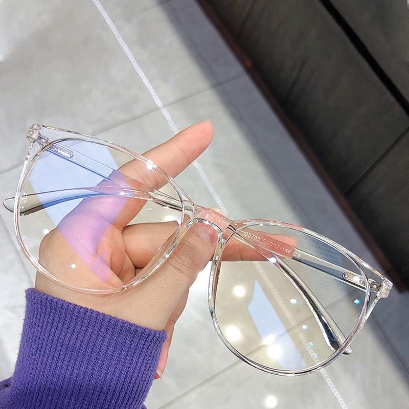 

Anti Blue Light Glasses Frame Women's Eyeglass Computer Eyeglasses Vintage Men Spectacles Transparent Frames Fashion Sunglasses