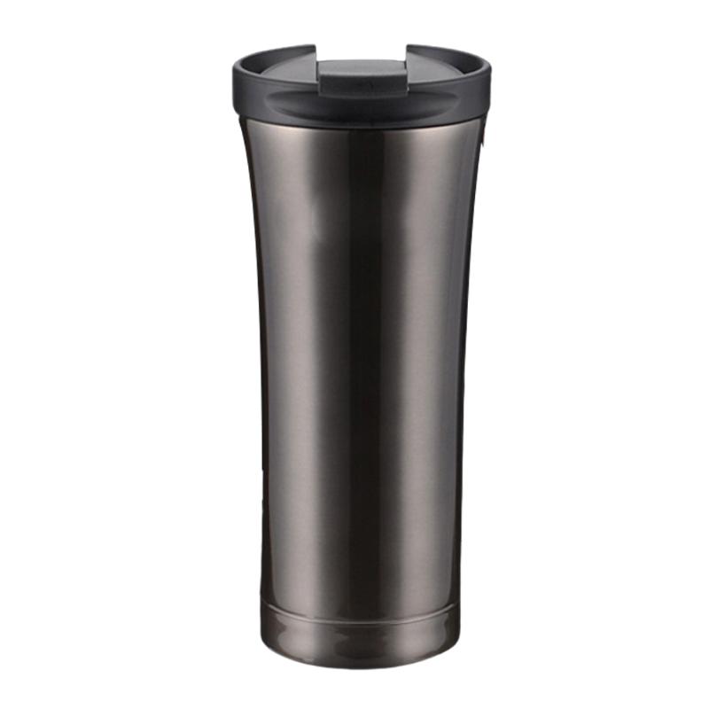 

water bottles hpdear stainless steel insulated coffee mug 17oz with sealed lid, easy to carry out, suitable for