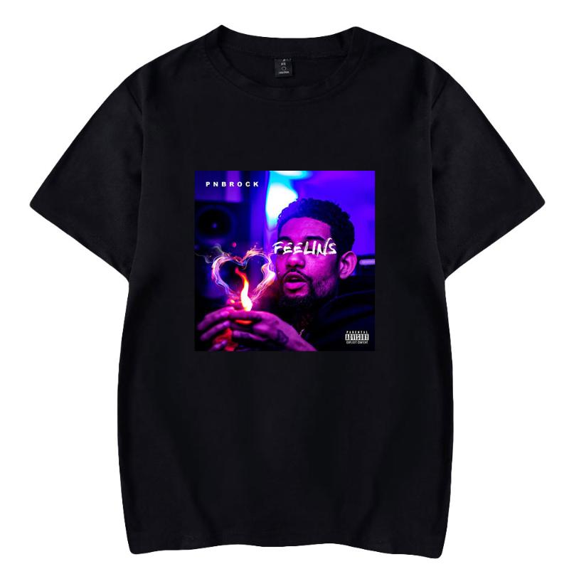 

Men's T-Shirts PnB Rock Fashion Prints Women/Men Summer Short Sleeve Tshirts Casual Graffiti Style T Shirt For Men, As shown