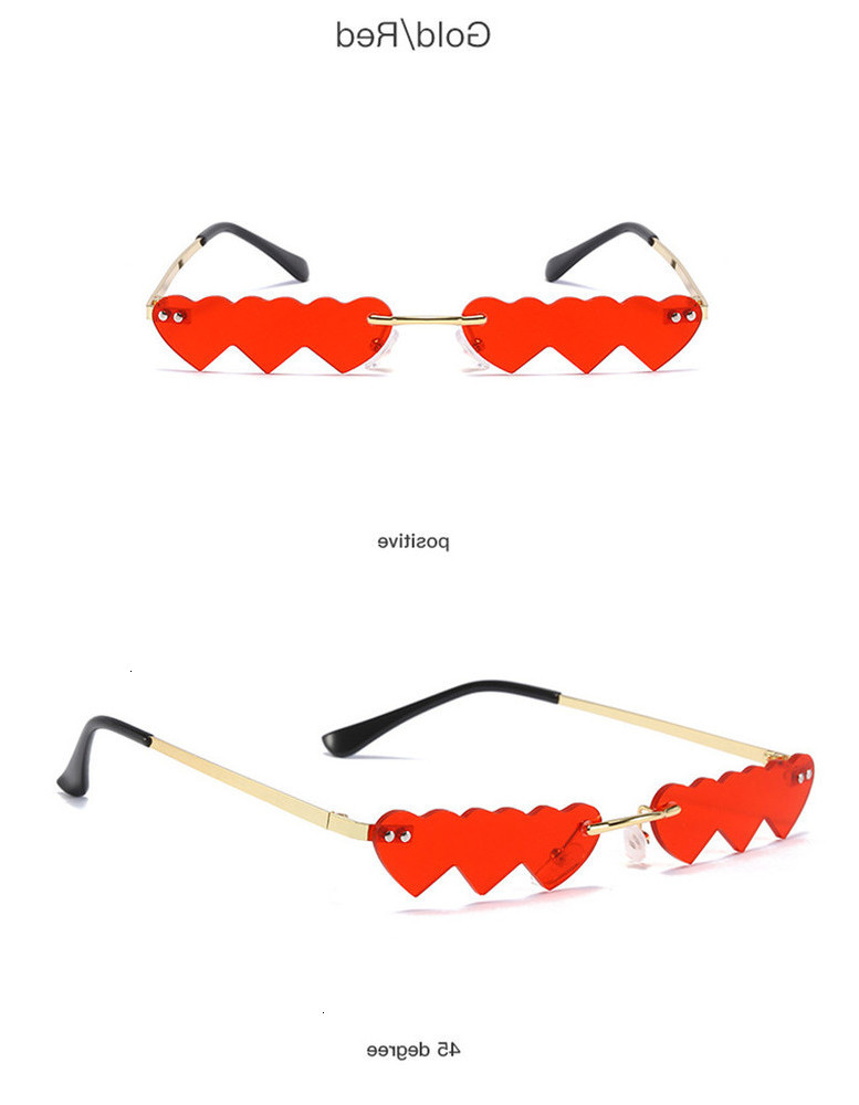 

sunglasses Fashionable sun frames UV400 Woman 7 Rimless Sunglasses Glasses Womens Beach Fashion Colors Excellent Quality, Black