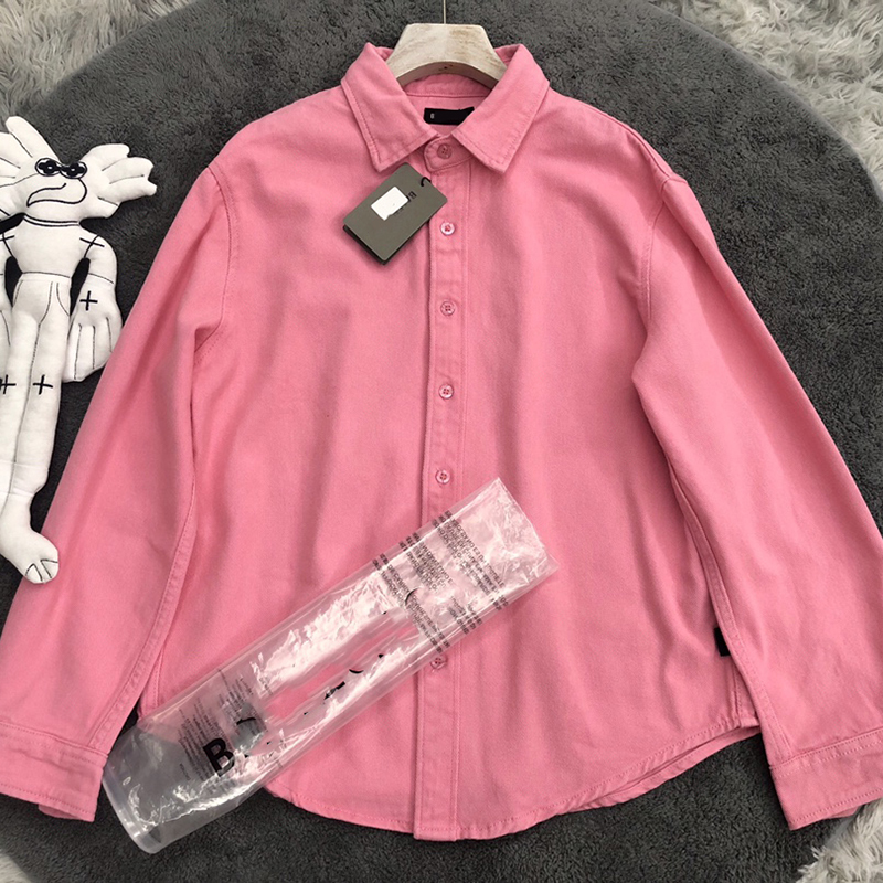 

Personality Embroidery Women Coats Cute Pink Color Female Brand Coat Birthday Gift for Girl Trendy Cotton Jackets