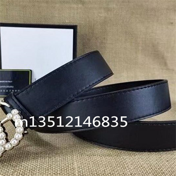 

2022 Best-selling High Quality Leather Belt Men And Women Gold Silver Buckle Black Belts Free Delivery With boxs, High quality+with box