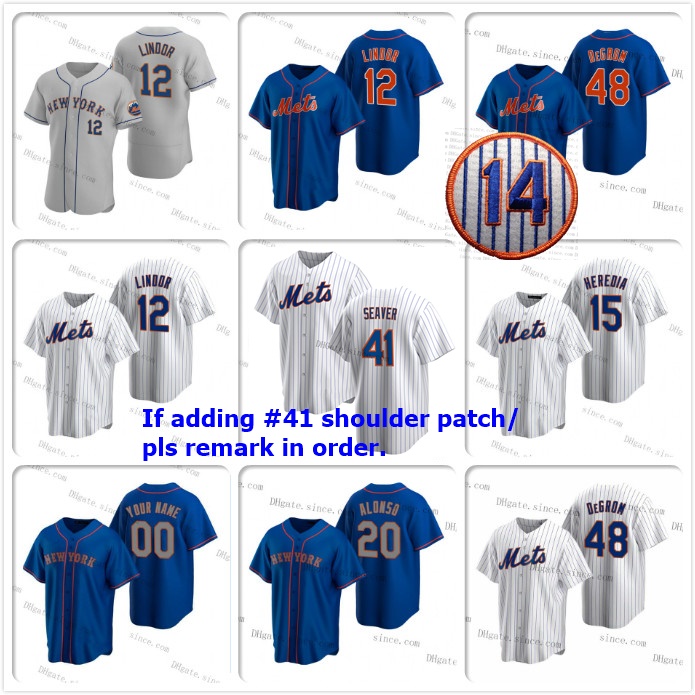 

12 Francisco Lindor Pete Alonso Jacob deGrom Darryl Strawberry Baseball Jersey Noah Mets Syndergaard New Michael Conforto Dwight Gooden 41 Tom Seaver, New {dingzhi daduhui}