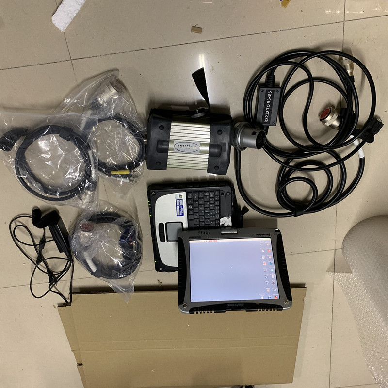 

MB STAR C3 Multiplexer with laptop cf19 & software 320gb HDD SD Connect C3 Diagnostic Tool star diagnosis c3 Full set