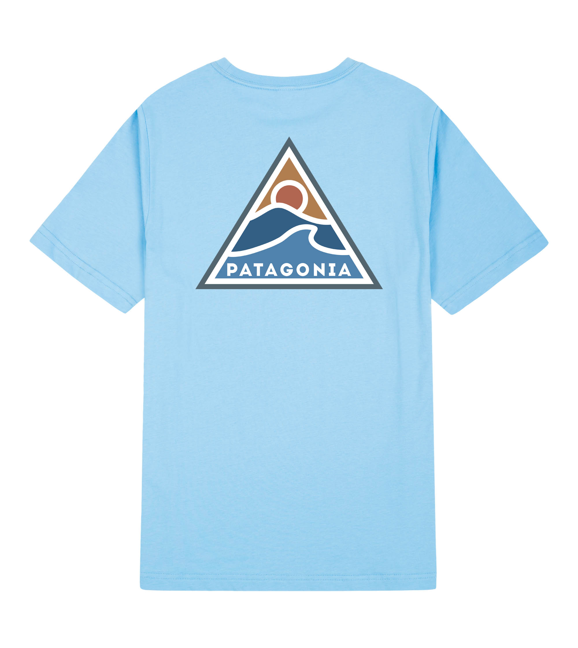 

designer patagonia t shirts black white men summer fashion casual street t-shirt short sleeve euro size m-xxxl, White;black