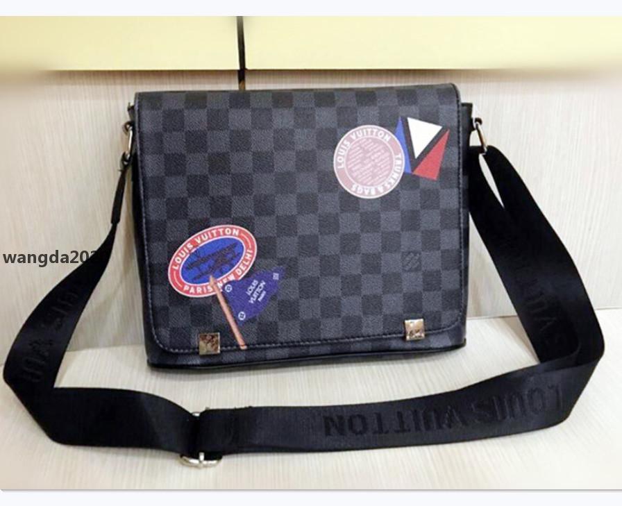 

LVLouisVitton YSLVUTTON man Satchel Shoulder bag Men messenger bags cross body bag school bookbag shoulder handbags, Red;black