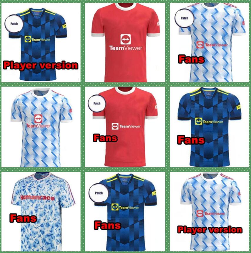 

2021 2022 Manchester soccer jerseys VAN DE BEEK Cavani Bruno FERNANDES RASHFOR Greenwood UTD Pre Match Training Football Shirts 20 21 22 man, Black;yellow