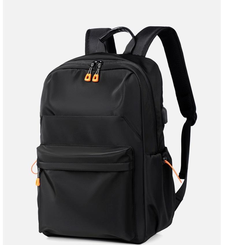 

Backpack 2021 Fashion Leather Men'S Casual Sports Backpacks Waterproof Gym Women's, Black