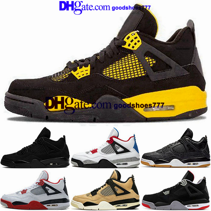 

women basketball mens Bred men Black Cat Dress Shoes retros trainers size 13 eur 46 47 us 12 What The 4s sneakers jumpmans Tattoo scarpe children youth sports Mushroom