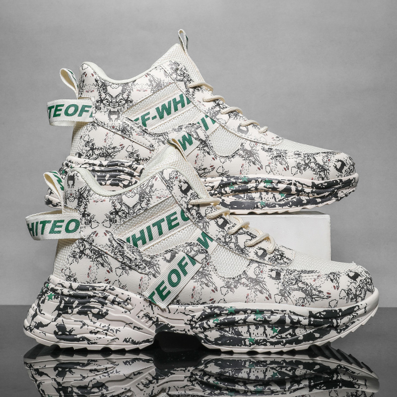 

mens womens running shoes black white blue green gray -12 graffiti comfortable breathable fashion trainers sports sneakers outdoor size 39-4