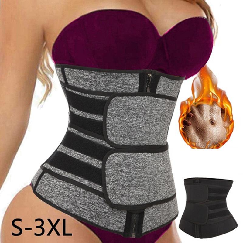 

Women' Shapers 2021 Postpartum Body Sculpting Double Belt Sports Waist Trainer Adjustment Corset Cinchers Firm Thin Broadcloth, Purple