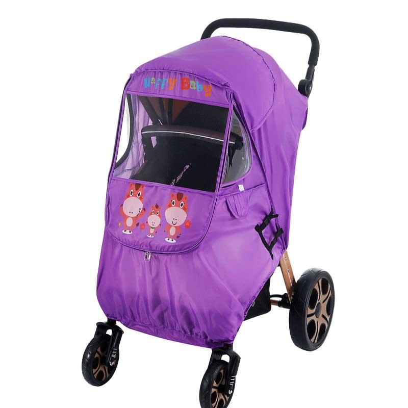 

Stroller Parts & Accessories Strollers Universal Windproof Rainproof Shield With Windows Pushchairs Baby Warm Cover