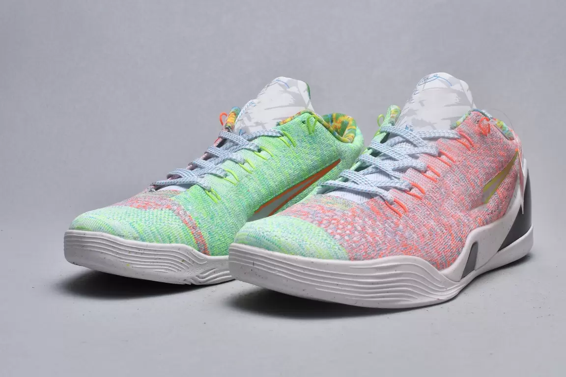 

Mamba 9 Elite Low Custom Basketball Shoes Rainbow Mandarin Duck Purple Black Yellow Beethoven Men Top Quality 9s Sport Shoe Sneakers With Box, Mamba moment