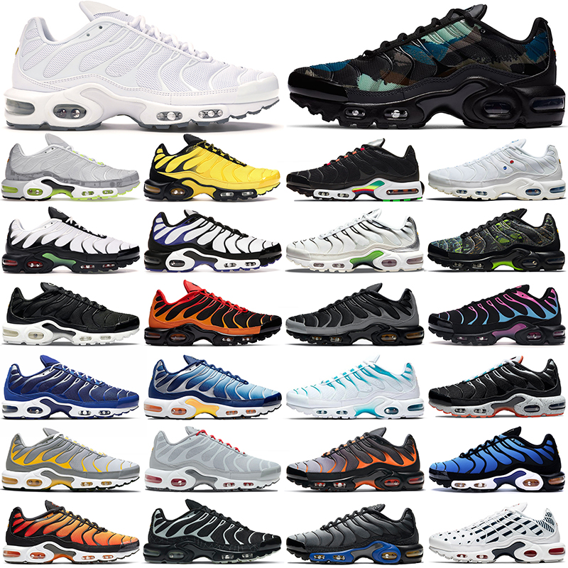 

tn plus casual shoes for men women max University Blue Oreo Triple Black Sunset Gradient Hyper Jade designer mens outdoor tns sports trainers sneakers, Unite totale