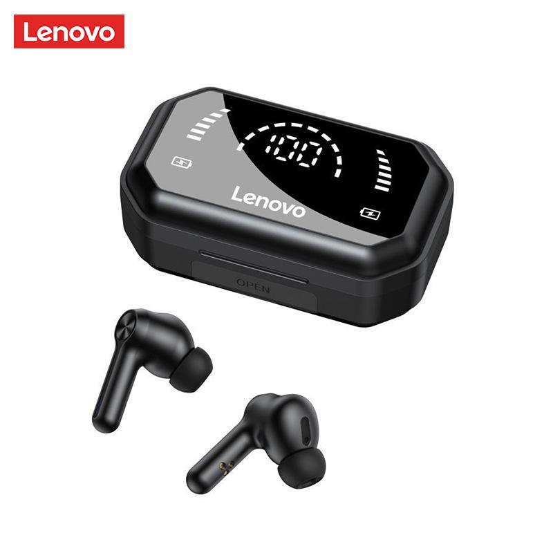 

cell phone earphones lenovo lp3 pro 5.0 wireless headphones in ear tws earphone with mic hifi battery display sports gaming earbud