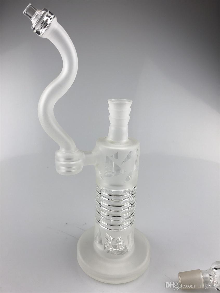 

Honeycomb curved pipe hookah
