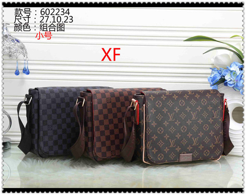 

LV Louis Fashion Crossbody Shoulder HandBag Women Purse Messenger Bags Wallet Tote Clutch Bag Vitton YSL 2-602234, Red;black
