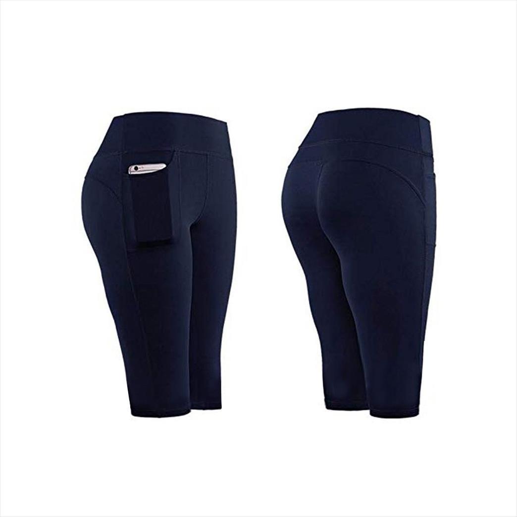 

fitness half high waist quick womens romper dry skinny bike shorts tight short slim korean pockets sport tranning 1, Black;white